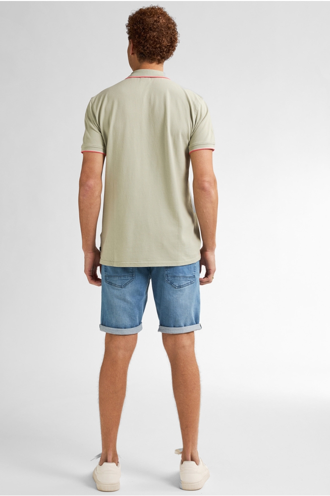 KLASSIEKE POLO WAVE M ROS POL003 6173 DESERT SAGE